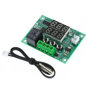 WRIARICH XH-W1219 Digital Temperature Controller Dual Digital Thermostat Thermometer Heating & Cooling Control Module Dual Digital Temperature Control Module PCB Board WRIARICH XH-W1219 Digital Temperature Controller Dual Digital Thermostat Thermometer Heating & Cooling Control Module Dual Digital Temperature Control Module PCB Board