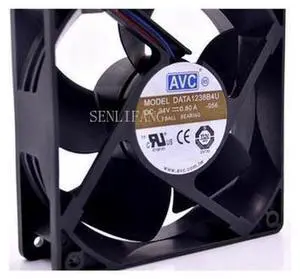 WRIARICH for 120mm 24V fan 12cm 12038 Double Ball Fan DATA1238B4U For CT Converter Radiator cooling Fan WRIARICH for 120mm 24V fan 12cm 12038 Double Ball Fan DATA1238B4U For CT Converter Radiator cooling Fan