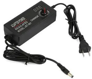 WRIARICH Oumefar AC/DC Power Supply Adapter Universal 9-24V Voltage Display Speed regulating Power Supply with Voltage Adjustment knob for Motor Speed Control WRIARICH Oumefar AC/DC Power Supply Adapter Universal 9-24V Voltage Display Speed regulating Power Supply with Voltage Adjustment knob for Motor Speed Control