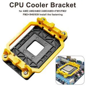 WRIARICH 1PCS CPU Cooler Cooling Retention Bracket Mount For AMD Socket AM3 AM3 AM2 AM2 940 CPU Radiator Fan Folder Base WRIARICH 1PCS CPU Cooler Cooling Retention Bracket Mount For AMD Socket AM3 AM3 AM2 AM2 940 CPU Radiator Fan Folder Base