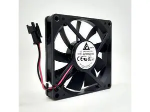 WRIARICH cooling fan 80mm Delta 8015 DC 24V ultra thin mute fan AFB0824HB 8cm dual ball bearing case inverter fan SM-SR plug WRIARICH cooling fan 80mm Delta 8015 DC 24V ultra thin mute fan AFB0824HB 8cm dual ball bearing case inverter fan SM-SR plug