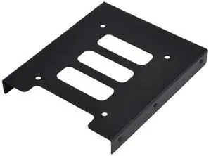 WRIARICH 2.5 to 3.5 Inch Hard Drive Mounting Bracket, Metal Hard Disk Frame SSD Adapter Tray, Desktop PC 2.5" SSD/HDD to 3.5" Drive Bay Conversion Bracket WRIARICH 2.5 to 3.5 Inch Hard Drive Mounting Bracket, Metal Hard Disk Frame SSD Adapter Tray, Desktop PC 2.5" SSD/HDD to 3.5" Drive Bay Conversion Bracket