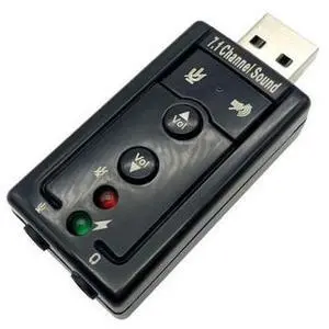 WRIARICH USB Sound Card Virtual 7.1 Channel Audio Interface Sound Card Adapter External Audio Card Speaker Microphone Jack for Laptop WRIARICH USB Sound Card Virtual 7.1 Channel Audio Interface Sound Card Adapter External Audio Card Speaker Microphone Jack for Laptop