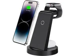 WRIARICH 3 in 1 Charging Station for iPhone, Wireless Charger for iPhone 15 14 13 12 11 X Pro Max & Apple Watch - Wireless Charging Station for 3 2 WRIARICH 3 in 1 Charging Station for iPhone, Wireless Charger for iPhone 15 14 13 12 11 X Pro Max & Apple Watch - Wireless Charging Station for 3 2