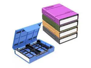WRIARICH 5-Pack Hard Drive Carrying Case Protective Box for 3.5/2.5 Inch SSD HDD Portable with Anti-Static,Shockproof and Dust Proof Travel Storage Bag-PHP25-5C WRIARICH 5-Pack Hard Drive Carrying Case Protective Box for 3.5/2.5 Inch SSD HDD Portable with Anti-Static,Shockproof and Dust Proof Travel Storage Bag-PHP25-5C