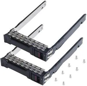 WRIARICH 2 Pack 2.5 Inch SFF Hard Drive Tray Caddy P22892 P22892-002, SAS SATA NVMe SSD Carrier Compatible with HPE ProLiant Gen10 Plus V2 Gen11 DL20 DL360 DL365 DL380 DL385 DL325 Server WRIARICH 2 Pack 2.5 Inch SFF Hard Drive Tray Caddy P22892 P22892-002, SAS SATA NVMe SSD Carrier Compatible with HPE ProLiant Gen10 Plus V2 Gen11 DL20 DL360 DL365 DL380 DL385 DL325 Server