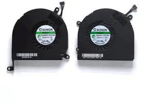 WRIARICH Left + Right Dual CPU Cooling Fan Set Replacement for MacBook Pro 15 Inch A1286 Late 2008 / Early 2009 / Mid 2010 / Early & Late 2011 / Mid 2012 Unibody Laptop Cooler 4-Pin PWM DC5V WRIARICH Left + Right Dual CPU Cooling Fan Set Replacement for MacBook Pro 15 Inch A1286 Late 2008 / Early 2009 / Mid 2010 / Early & Late 2011 / Mid 2012 Unibody Laptop Cooler 4-Pin PWM DC5V