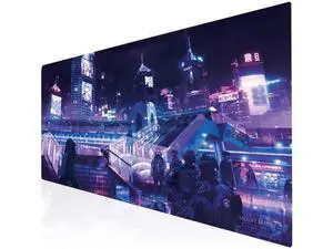WRIARICH Imegny Large Gaming Mouse Pad, Extended XXL Desk Pad & Non-Slip Rubber Mat for Mice and Keyboard with Stitched Edges (90x40 zisecity006) WRIARICH Imegny Large Gaming Mouse Pad, Extended XXL Desk Pad & Non-Slip Rubber Mat for Mice and Keyboard with Stitched Edges (90x40 zisecity006)