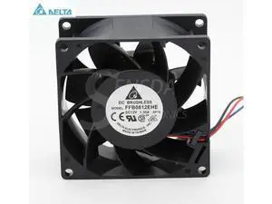 WRIARICH 1pcs for delta FFB0812EHE 8CM 80MM 80*80*38MM 8038 12V 1.35A double ball bearing cooling fan 4-WIRE 4-PIN PWM cooling fan WRIARICH 1pcs for delta FFB0812EHE 8CM 80MM 80*80*38MM 8038 12V 1.35A double ball bearing cooling fan 4-WIRE 4-PIN PWM cooling fan