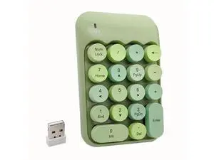 WRIARICH Seaciyan Wireless Number Pad, Ergonomic Cute Colorful Retro Mini Portable Numeric Keypad, 2.4G Cordless External Keyboard for Computer, Laptop (Green) WRIARICH Seaciyan Wireless Number Pad, Ergonomic Cute Colorful Retro Mini Portable Numeric Keypad, 2.4G Cordless External Keyboard for Computer, Laptop (Green)