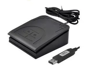 WRIARICH USB Foot Pedal Mechanical Switch Control One Key Program Computer Keyboard Mouse String Game Macro MIDI Cotroller Action HID (Single Pedal) WRIARICH USB Foot Pedal Mechanical Switch Control One Key Program Computer Keyboard Mouse String Game Macro MIDI Cotroller Action HID (Single Pedal)