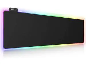 WRIARICH RGB Gaming Mouse Pad, Large Extended Soft Led Mouse Pad with 14 Lighting Modes 2 Brightness Levels, Computer Keyboard Mousepads Mat 800 x 300mm / 31.5×11.8 inches WRIARICH RGB Gaming Mouse Pad, Large Extended Soft Led Mouse Pad with 14 Lighting Modes 2 Brightness Levels, Computer Keyboard Mousepads Mat 800 x 300mm / 31.5×11.8 inches