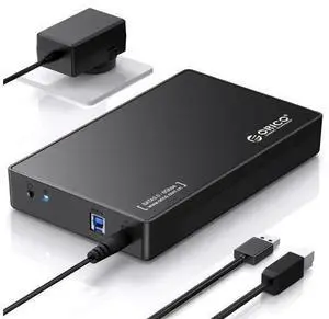WRIARICH USB 3.0 External Hard Drive Enclosure for 3.5/2.5 Inch SATA Hard Drives/SSD Up to 20 TB, 3.5'' Tool-Free HDD Enclosure with 12V/2A Power Supply and UASP Acceleration (3588US3) WRIARICH USB 3.0 External Hard Drive Enclosure for 3.5/2.5 Inch SATA Hard Drives/SSD Up to 20 TB, 3.5'' Tool-Free HDD Enclosure with 12V/2A Power Supply and UASP Acceleration (3588US3)