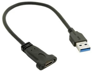 WRIARICH USB-C USB 3.1 Type C Female to USB 3.0 A Male Data Cable for Laptop Tablet Mobile Phone WRIARICH USB-C USB 3.1 Type C Female to USB 3.0 A Male Data Cable for Laptop Tablet Mobile Phone