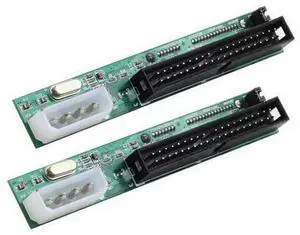 WRIARICH 2Pcs 2.5 Sata to 3.5 Inch IDE Card Sata to IDE Adapter Converter Male 40 Pin Port for ATA 133 100 HDD CD DVD Serial WRIARICH 2Pcs 2.5 Sata to 3.5 Inch IDE Card Sata to IDE Adapter Converter Male 40 Pin Port for ATA 133 100 HDD CD DVD Serial