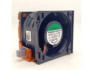 WRIARICH Server Fan for PowerEdgeR730X H0H89 CWH0H CWH0H-A01 server fan VF60381B1-Q000-S99 46.5CFM 6038 12V 11.76W WRIARICH Server Fan for PowerEdgeR730X H0H89 CWH0H CWH0H-A01 server fan VF60381B1-Q000-S99 46.5CFM 6038 12V 11.76W