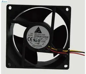 WRIARICH for delta cooling fan EFB0812HHE -F00 8CM 80*80*38MM 8038 12v 0.62a dual ball WRIARICH for delta cooling fan EFB0812HHE -F00 8CM 80*80*38MM 8038 12v 0.62a dual ball
