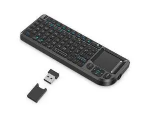 WRIARICH Mini Keyboard with Touchpad, Mini Bluetooth Keyboard, 2.4G Ultra-Thin Handheld Wireless Portable, Suitable for PC/Tablet/TV/Smartphone, Suitable for Travel, Office and Home UseRechargeable WRIARICH Mini Keyboard with Touchpad, Mini Bluetooth Keyboard, 2.4G Ultra-Thin Handheld Wireless Portable, Suitable for PC/Tablet/TV/Smartphone, Suitable for Travel, Office and Home UseRechargeable