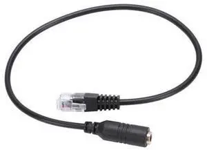 WRIARICH 3.5mm Plug Jack to RJ9 iPhone Headset to for Office Phone Adapter Cable WRIARICH 3.5mm Plug Jack to RJ9 iPhone Headset to for Office Phone Adapter Cable