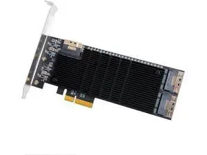 WRIARICH IO CREST 24 Port SATA III to PCIe 3.0 x4 Non-RAID Expansion Card JMB575 JMB582 Low Profile Bracket,SI-PEX40169 WRIARICH IO CREST 24 Port SATA III to PCIe 3.0 x4 Non-RAID Expansion Card JMB575 JMB582 Low Profile Bracket,SI-PEX40169