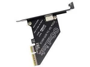 WRIARICH Adapter PCI-Express 4.0 PCIE 4X to Oculink SFF-8612 SFF-8611 Host Card for U.2 SSD eGPU External Graphics Card Dock WRIARICH Adapter PCI-Express 4.0 PCIE 4X to Oculink SFF-8612 SFF-8611 Host Card for U.2 SSD eGPU External Graphics Card Dock