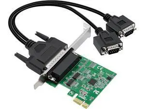 WRIARICH PCIe to Dual RS232 Serial Port Card with DB9 Connectors - 2-Port COM Expansion Card for Industrial PCs, Desktop Computers, and 9-Pin Multi-Serial Adapter WRIARICH PCIe to Dual RS232 Serial Port Card with DB9 Connectors - 2-Port COM Expansion Card for Industrial PCs, Desktop Computers, and 9-Pin Multi-Serial Adapter