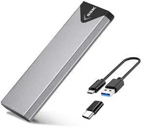 WRIARICH Aluminum USB 3.2 Gen 1 to M.2 SATA NGFF SSD Enclosure Adapter, External SATA Based M.2 Solid State Drive Enclosure Reader (for M.2 SATA SSD only) WRIARICH Aluminum USB 3.2 Gen 1 to M.2 SATA NGFF SSD Enclosure Adapter, External SATA Based M.2 Solid State Drive Enclosure Reader (for M.2 SATA SSD only)