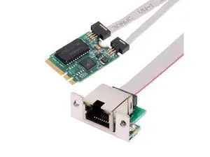 WRIARICH 2500Mbps 2.5Gbps to 2230 NGFF A+E-Key GBE Gigabit 1000Mbps Ethernet Network LAN Cable Adapter for Desktop Motherboard WRIARICH 2500Mbps 2.5Gbps to 2230 NGFF A+E-Key GBE Gigabit 1000Mbps Ethernet Network LAN Cable Adapter for Desktop Motherboard