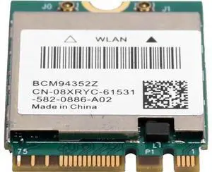 WRIARICH BCM94352Z Dual Band NGFF M.2 Wireless Network Card,4.0, 802.11ac WiFi Adapter (2 Built-in Antennas) WRIARICH BCM94352Z Dual Band NGFF M.2 Wireless Network Card,4.0, 802.11ac WiFi Adapter (2 Built-in Antennas)