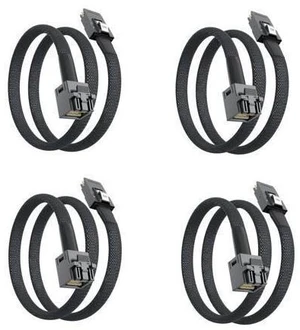 WRIARICH SFF-8643 to SFF-8087 Mini SAS HD Cable, SAS 3.0 to 2.0, Compatible with RAID Controllers, Servers, Backplanes and Hosts, 100-Ohm, 0.5-m(1.6ft), 4 Pack WRIARICH SFF-8643 to SFF-8087 Mini SAS HD Cable, SAS 3.0 to 2.0, Compatible with RAID Controllers, Servers, Backplanes and Hosts, 100-Ohm, 0.5-m(1.6ft), 4 Pack