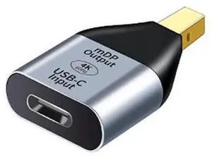 WRIARICH USB-C Type C Female Source to Mini Displayport DP HDTV Adapter 4K 60hz 1080p for Tablet & Phone & Laptop WRIARICH USB-C Type C Female Source to Mini Displayport DP HDTV Adapter 4K 60hz 1080p for Tablet & Phone & Laptop