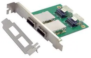 WRIARICH chenyang Mini SAS 2 SFF-8088 to 2 SFF-8087 HD Data Server Converter Adapter with Bracket WRIARICH chenyang Mini SAS 2 SFF-8088 to 2 SFF-8087 HD Data Server Converter Adapter with Bracket
