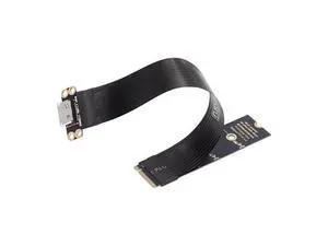 WRIARICH 2280 NGFF PCI-E4.0 M.2 M-Key to Oculink SFF-8612 SFF-8611 Host Cable 15cm for NVME U.2 SSD Egpu WRIARICH 2280 NGFF PCI-E4.0 M.2 M-Key to Oculink SFF-8612 SFF-8611 Host Cable 15cm for NVME U.2 SSD Egpu