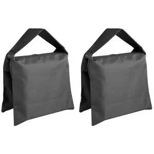 WRIARICH ® Heavy Duty Photographic Sandbag Studio Video Sand Bag for Light Stands, Boom Stand, Tripod -2 Packs Set WRIARICH ® Heavy Duty Photographic Sandbag Studio Video Sand Bag for Light Stands, Boom Stand, Tripod -2 Packs Set