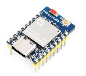 WRIARICH ESP32-C5 Mini 2.4GHz/5GHz Dual-Band Wi-Fi Development Board with pre-soldered Header Based on ESP32-C5-HF4Integrated Bluetooth 5 (LE),IEEE 802.15.4 Wireless Communications WRIARICH ESP32-C5 Mini 2.4GHz/5GHz Dual-Band Wi-Fi Development Board with pre-soldered Header Based on ESP32-C5-HF4Integrated Bluetooth 5 (LE),IEEE 802.15.4 Wireless Communications