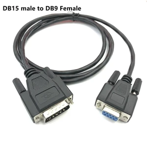 WRIARICH FOR DB9 9PIN TO DB15 15PIN db9 Female to db15 male cable Professional custom-made DB9 electronic weighing line serial port cable WRIARICH FOR DB9 9PIN TO DB15 15PIN db9 Female to db15 male cable Professional custom-made DB9 electronic weighing line serial port cable