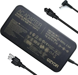 WRIARICH 150W Laptop Adapter 19.5V 7.7A A17-150P1A AC Adapter for Asus Laptop Charger 5.5x2.5mm(not 4.5x3.0mm) WRIARICH 150W Laptop Adapter 19.5V 7.7A A17-150P1A AC Adapter for Asus Laptop Charger 5.5x2.5mm(not 4.5x3.0mm)