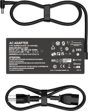 WRIARICH 280W AC Charger Fit for Asus ROG ADP-280EB B ADP-280EB F, 20V 14A Laptop Power Supply Adapter for ROG Strix Scar, Zephyrus, TUF Gaming Laptop, 6.0×3.7mm Connector WRIARICH 280W AC Charger Fit for Asus ROG ADP-280EB B ADP-280EB F, 20V 14A Laptop Power Supply Adapter for ROG Strix Scar, Zephyrus, TUF Gaming Laptop, 6.0×3.7mm Connector