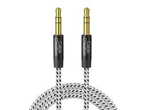 WRIARICH Aux Cable (10FT/3M) 3.5 mm Audio Cable Male to Male, 1/8 Input Auxiliary Long Aux Cord for Car Extension Cable for Headphones, Car/Home Stereos, Speaker& More, Black WRIARICH Aux Cable (10FT/3M) 3.5 mm Audio Cable Male to Male, 1/8 Input Auxiliary Long Aux Cord for Car Extension Cable for Headphones, Car/Home Stereos, Speaker& More, Black