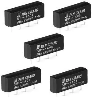 WRIARICH 5PCS SIP-1A05 Reed Switch Relay 5V SIP-1A05 Reed Relay Switch 4 Pins DC Resistance 450~550ohm Normally Open 1A Relay Module WRIARICH 5PCS SIP-1A05 Reed Switch Relay 5V SIP-1A05 Reed Relay Switch 4 Pins DC Resistance 450~550ohm Normally Open 1A Relay Module