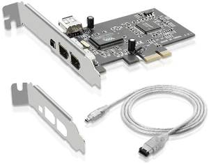 WRIARICH PCIe Firewire 400 Card,IEEE 1394a PCI Express 4 Ports PCIe Card (3 X 6 Pin and 1 X 4 Pin),Firewire 400 Adapter for Windows 7/8/10/11/Mac Os/Xp/2000/2003/ Vista/Dos,Linux(PCIE-IEEE 1394A) WRIARICH PCIe Firewire 400 Card,IEEE 1394a PCI Express 4 Ports PCIe Card (3 X 6 Pin and 1 X 4 Pin),Firewire 400 Adapter for Windows 7/8/10/11/Mac Os/Xp/2000/2003/ Vista/Dos,Linux(PCIE-IEEE 1394A)