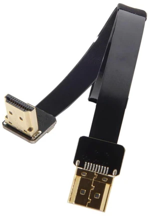 WRIARICH CYFPV FPV HDMI Male to Up Angled 90D HDMI Male HDTV FPC Flat Cable for FPV HDTV Multicopter Aerial Photography (50cm) WRIARICH CYFPV FPV HDMI Male to Up Angled 90D HDMI Male HDTV FPC Flat Cable for FPV HDTV Multicopter Aerial Photography (50cm)