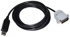 WRIARICH FTDI FT232RL RS232 USB TO D-SUB 15 PIN DB15 MALE ADAPTER SERIAL COMMUNICATION CABLE FOR YOKOGAWA SERVO DRIVER DRVGIII LINK TO PC
5M Length WRIARICH FTDI FT232RL RS232 USB TO D-SUB 15 PIN DB15 MALE ADAPTER SERIAL COMMUNICATION CABLE FOR YOKOGAWA SERVO DRIVER DRVGIII LINK TO PC
5M Length