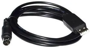 WRIARICH FTDI FT232RL USB TO MINI DIN 5 PIN MD5 MALE CONVERTER SERIAL COMMUNICATION CABLE FOR PANASONIC GT SERIES TOUCHSCREEN TOOL PORT
(1.8M Length) WRIARICH FTDI FT232RL USB TO MINI DIN 5 PIN MD5 MALE CONVERTER SERIAL COMMUNICATION CABLE FOR PANASONIC GT SERIES TOUCHSCREEN TOOL PORT
(1.8M Length)