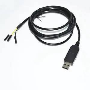 WRIARICH FTDI FT232RL RS232 USB TO 3PIN 3 WAY DUPONT JUMPER DEBUG DOWNLOAD CABLE FOR RASPBERRY PI WITH PINOUT GND TXD RXD
(1.8M Length) WRIARICH FTDI FT232RL RS232 USB TO 3PIN 3 WAY DUPONT JUMPER DEBUG DOWNLOAD CABLE FOR RASPBERRY PI WITH PINOUT GND TXD RXD
(1.8M Length)