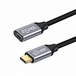 WRIARICH USB-C USB 3.1 Type-C Male to Female Extension Data Cable 10Gbps 100W with Sleeve for Laptop Phone WRIARICH USB-C USB 3.1 Type-C Male to Female Extension Data Cable 10Gbps 100W with Sleeve for Laptop Phone