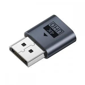 WRIARICH DP Virtual Display Adapter Displayport Dummy Plug Headless Ghost Emulator 4K@17hz with LED Light Blue WRIARICH DP Virtual Display Adapter Displayport Dummy Plug Headless Ghost Emulator 4K@17hz with LED Light Blue
