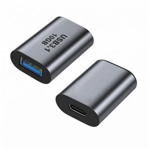 WRIARICH USB-C USB 3.1 Type-C Female to USB 3.0 A Female Data Adapter 10Gbps Data Power for Laptop Tablet Phone WRIARICH USB-C USB 3.1 Type-C Female to USB 3.0 A Female Data Adapter 10Gbps Data Power for Laptop Tablet Phone