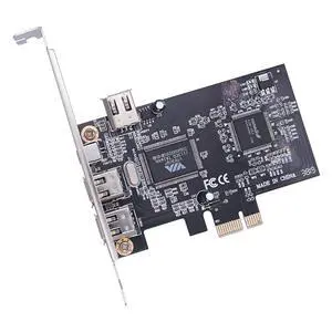 WRIARICH PCI-E 1X 4X 16X to Firewire 400 Capture Card IEEE 1394a PCI Express 4 Ports Card 6Pin and 4Pin IEEE-1394 400Mbps Adapter for Windows Mac Os Linux WRIARICH PCI-E 1X 4X 16X to Firewire 400 Capture Card IEEE 1394a PCI Express 4 Ports Card 6Pin and 4Pin IEEE-1394 400Mbps Adapter for Windows Mac Os Linux