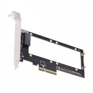 WRIARICH PCI-E 4.0 4X Host Adapter to NVMe Ruler 1U GEN-Z EDSFF 9.5mm 15mm 25mm Thickness Short SSD E1.S with Heat Sink PM9A3 PM9D3 P5801X Carrier Adapter WRIARICH PCI-E 4.0 4X Host Adapter to NVMe Ruler 1U GEN-Z EDSFF 9.5mm 15mm 25mm Thickness Short SSD E1.S with Heat Sink PM9A3 PM9D3 P5801X Carrier Adapter